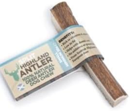 100% Natural Half Antler Dog Chew Durable Long-Lasting Premium Antler Treat for Aggressive Chewers Supports Dental Health Strong Teeth and Gums High Protein Mineral-Rich Safe Dog Chew Toy