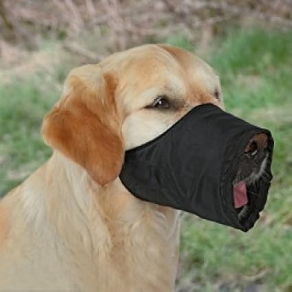 Trixie Adjustable Dog Training Muzzle, Size 4