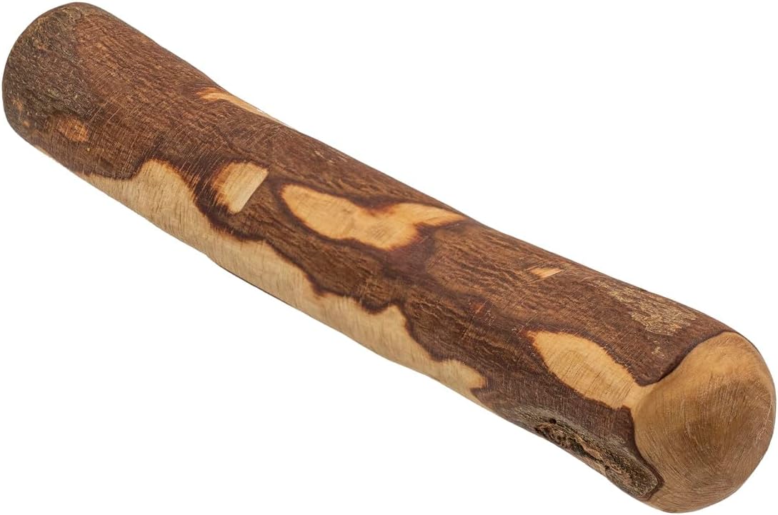 Medium Size-Premium Olive Wood Dog Chew Long Lasting Durable Natural Wood Treat for Aggressive Chewers Helps Reduce Boredom Supports Strong Jaws Safe and Satisfying Chewing Toy