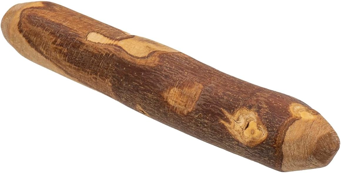 Small Size Premium Olive Wood Dog Chew Long Lasting Durable Natural Wood Treat for Aggressive Chewers Helps Reduce Boredom Supports Strong Jaws Safe and Satisfying Chewing Toy