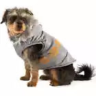 Ancol Nordic hooded Dog Coat - in Green & Grey