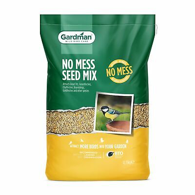 Gardman No Mess Seed Mix for Wild Birds 12.75kg