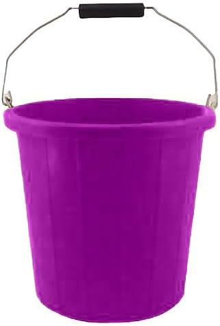 2 Gallon Builders Bucket 10 Litre – Heavy Duty Utility Bucket Mixing Pail with Sturdy Handle – Dual-Scale Markings – Perfect for Outdoor, Construction & Gardening Tasks