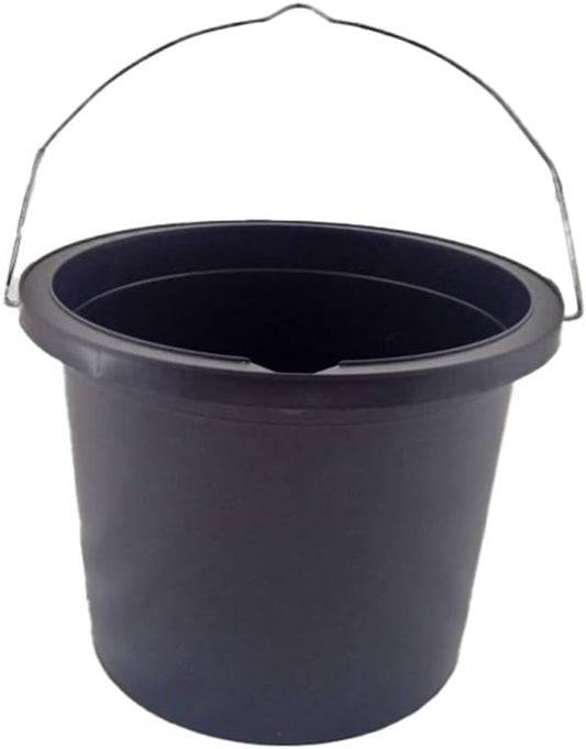 2.5 Litre Plastic Paint Kettle with Metal Handle – Durable & Easy to Clean Decorator Paint Bucket – For Water-Based, Solvent Paints, Cleaning Solutions & Tools