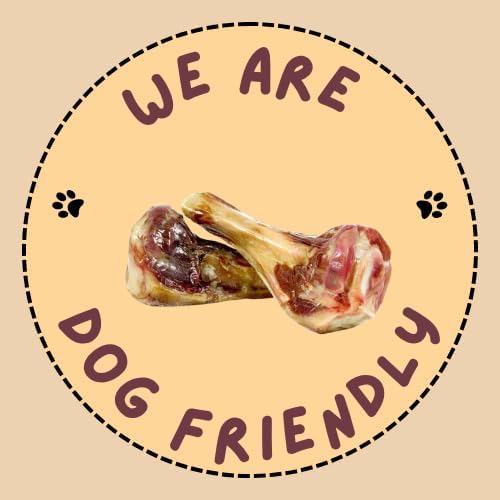 Mediterranean Natural Ham Bone for dogs- Slow Roasted Pork Treat Long Lasting Natural Dog Chew Bone Supports Chewing Instinct Single Ingredient Dog Snack for All Breeds Large Medium Small Dogs