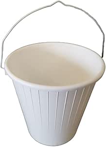 5L Round Plastic Paint Kettle with Metal Handle – Durable, Easy-to-Clean, Ideal for Water-Based & Solvent Paints – Multi-Purpose Container for Paint, Tools & Cleaning Solutions