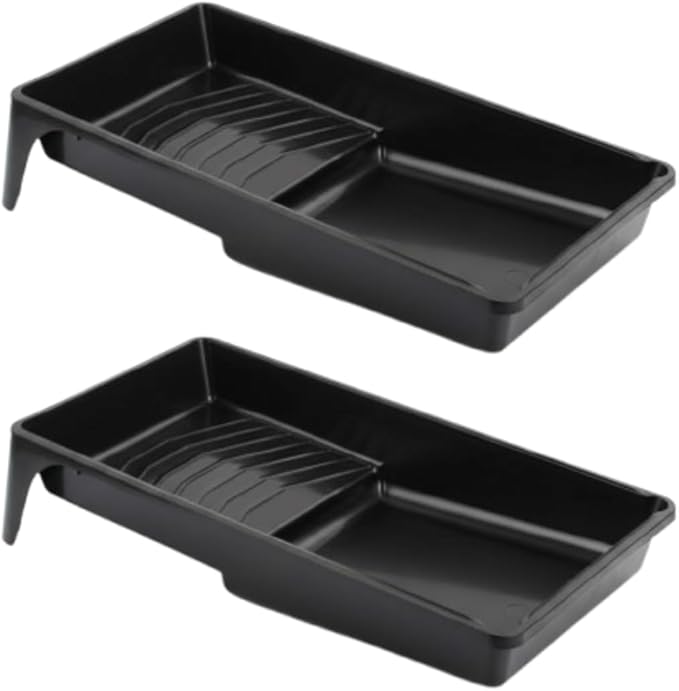 4 Inch Professional Plastic Roller Trays Decorators Painting Paint Tray