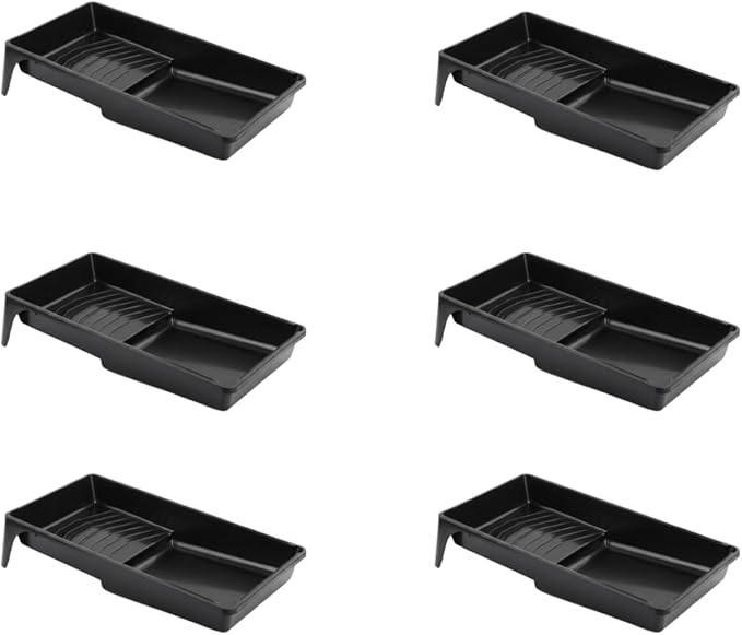 4 Inch Professional Plastic Roller Trays Decorators Painting Paint Tray