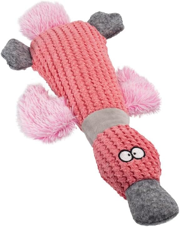 Zero Waste Duck Dog Toy – Multi-Colored Plush Companion with Squeaker – Soft & Durable – Ideal for Small to Medium Dogs