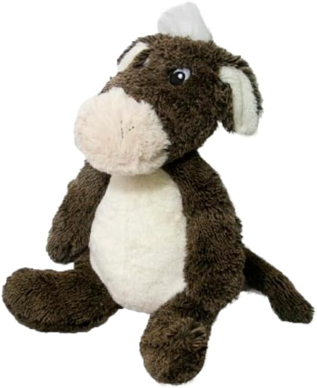 CUDDLY DONKEY Dog Toy – 40cm Super Soft Plush Donkey for Dogs – Built-In Squeaker – Ultra-Cuddly Textures – Gentle & Durable – Ideal Comfort Toy for Puppies and Dogs