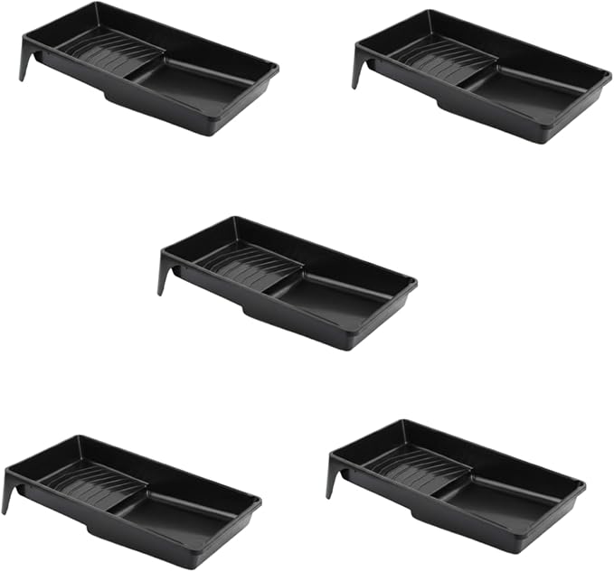 4 Inch Professional Plastic Roller Trays Decorators Painting Paint Tray