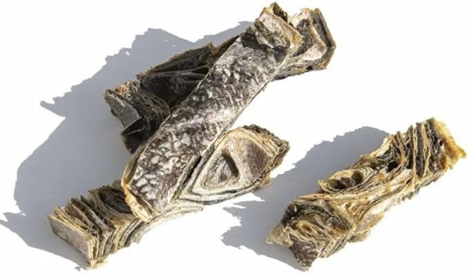 Natural Fish Fingers for Dogs – Healthy Omega-3 Rich Treats – Crunchy Dental Chews for Dogs of All Breeds – Grain-Free, Gently Air-Dried, High Protein Dog Snacks – 100% Fish