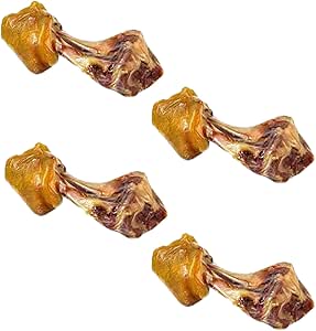 Mediterranean Mega Meaty Ham Bone for Dogs – Long-Lasting Treat Packed with Rich Protein –Natural Flavor – Keeps Dogs Engaged – Premium Chew for Medium to Large Breeds-Chewing treat for dogs