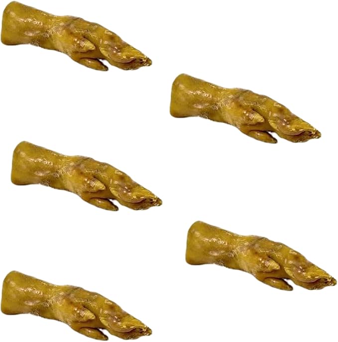 Mediterranean Natural Pigs Trotter Dog Chew Treat Long Lasting Natural Treat for Large Medium Dogs Premium Protein Source Raw-hide Free Dog Chew for Aggressive Chewers Natural Pork Snack