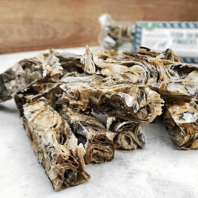 Natural Fish Fingers for Dogs – Healthy Omega-3 Rich Treats – Crunchy Dental Chews for Dogs of All Breeds – Grain-Free, Gently Air-Dried, High Protein Dog Snacks – 100% Fish