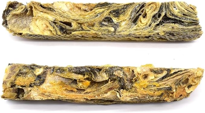 Natural Fish Fingers for Dogs – Healthy Omega-3 Rich Treats – Crunchy Dental Chews for Dogs of All Breeds – Grain-Free, Gently Air-Dried, High Protein Dog Snacks – 100% Fish