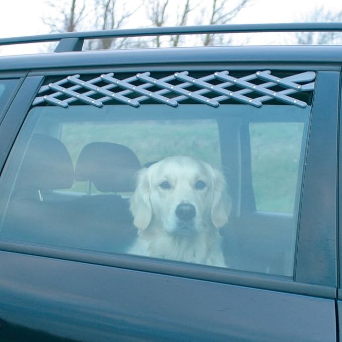 Trixie Valveation Lattice for Cars, 24 x 70 cm, Black