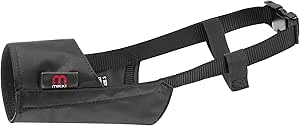 Mikki Dog and Puppy Soft Breathable Nylon Muzzle to Prevent Biting and Chewing - Size 2