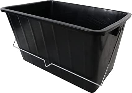 Mini Paint Scuttle 5 And 15L  Heavy Duty Plastic Paint Bucket for Rollers and Brushes Durable Easy Clean for DIY and Trade Use