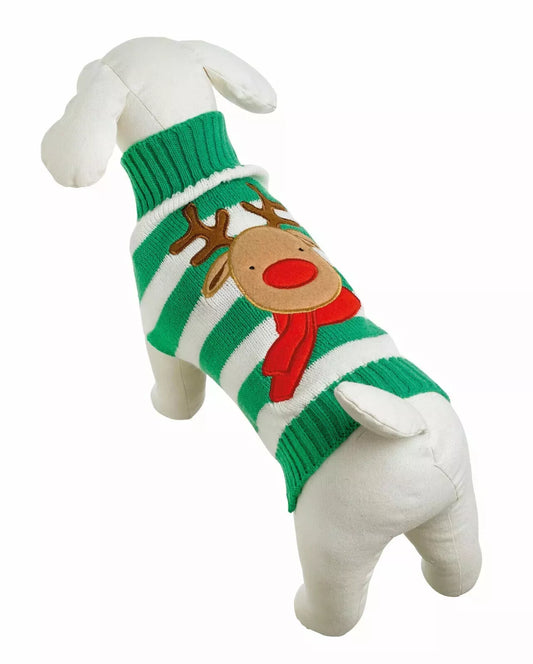 GoodBoy Knitted Reindeer Jumper in sizes S, L, & XL