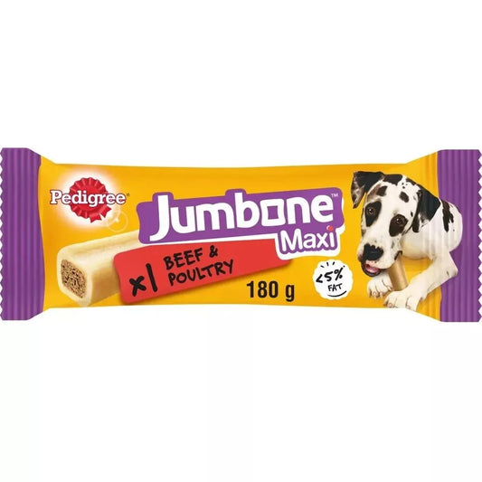 Pedigree Jumbone Maxi Large - Beef & Poultry x 12