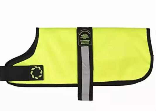Outhwaite hi vis padded dog coat waterproof 26inch