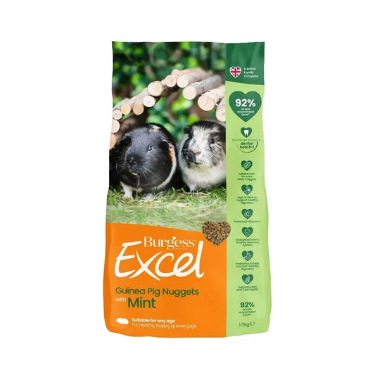 Burgess Excel Guinea Pig Nuggets with Mint