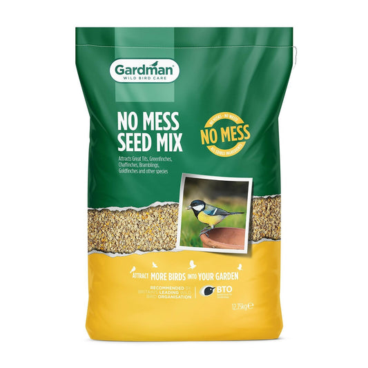 Gardman No Mess Seed Mix for Wild Birds 12.75kg