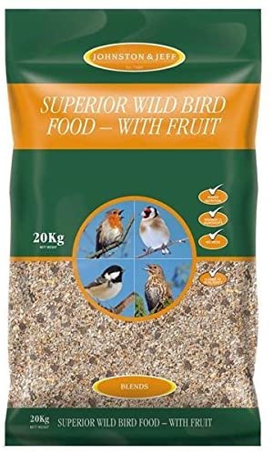 Johnston Jeff  Superior Wild Bird Food, 20 kg, Transparent