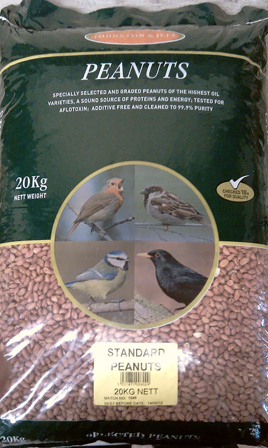 Johnston & Jeff Wild Bird Peanuts - 20kg